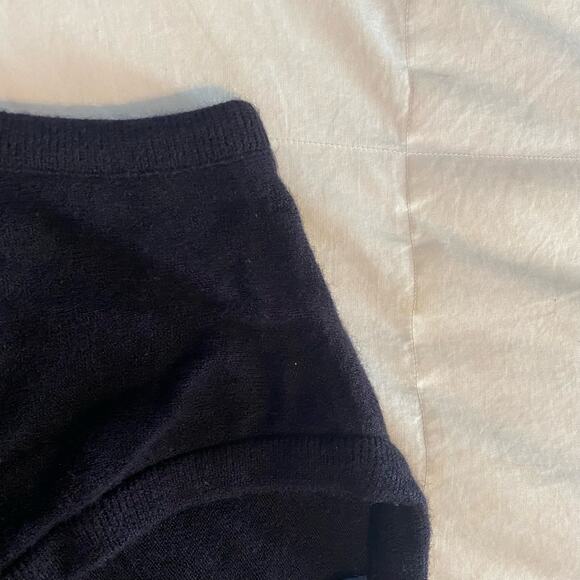 Vintage Sweater Vest XL Black Made in USA Orlon Acrylic Par Four - Picture 8 of 11